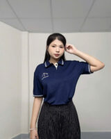 Polo cá sấu xanh thiên thanh